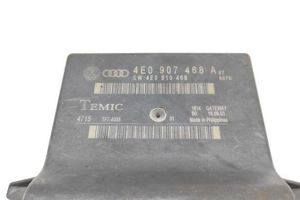 AUDI A6 C6/4F (2004-2011) Gateway блок 4E0907468A 31937635