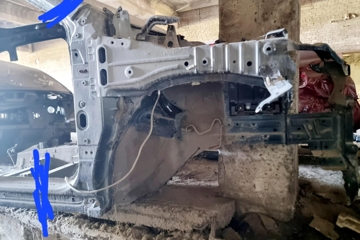 RENAULT Koleos 2 generation (2016-2023) Передняя правая четверть 641001769R 30217289