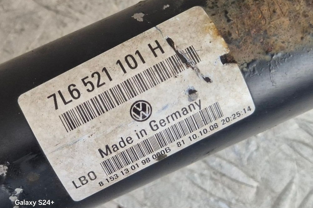 AUDI Q7 4L (2005-2015) Propshaft Front Part 7L6521101H 31644086