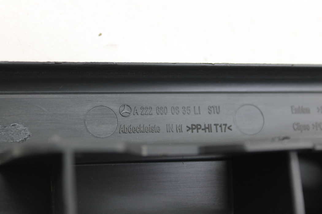 MERCEDES-BENZ S-Class W222/C217/A217 (2013-2020) Отделка заднего левого порога A2226800835 28954852