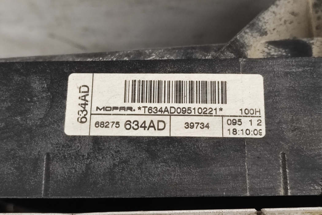 RAM Ram 4 generation (2008-2023) Cooling Parts 68275634AD,P68275634AD,8268592AE 30389268
