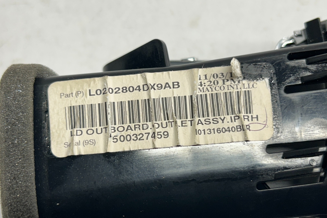 DODGE Charger LD (2010-2024) Dashboard Air Vents 0202804DX9AB,P0202804DX9AB 32063840