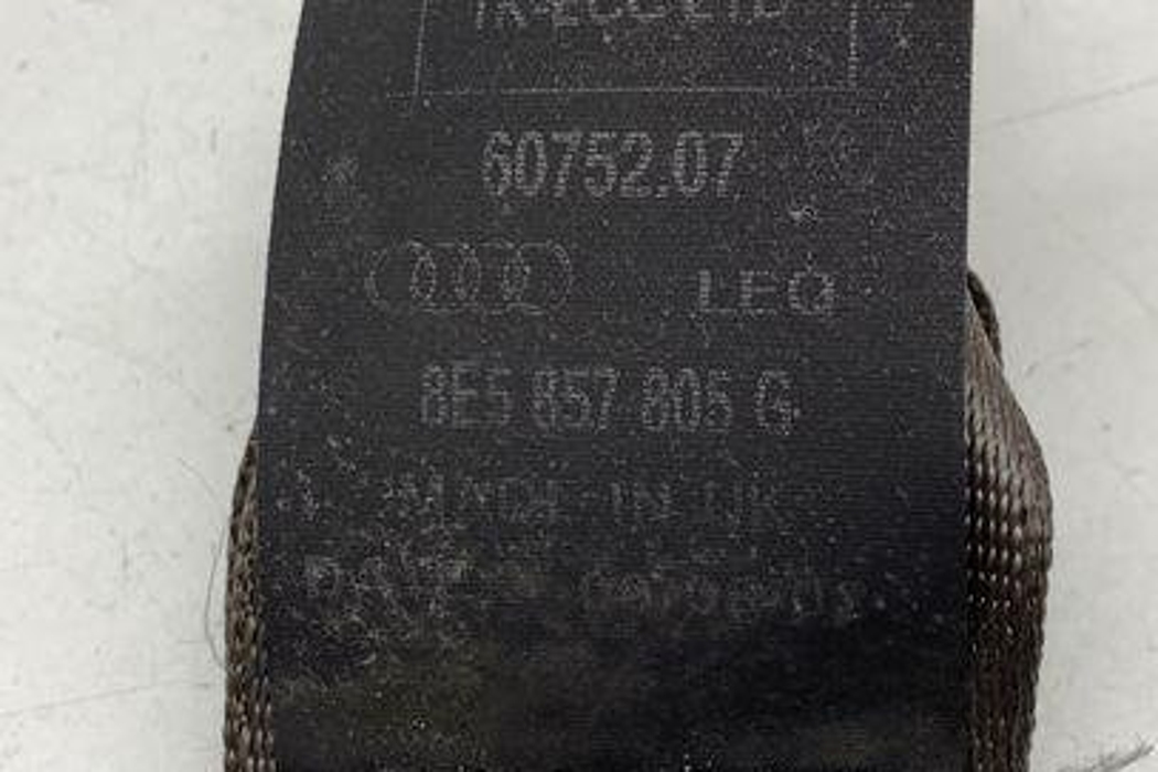 AUDI A4 B6/8E (2000-2005) Rear Middle Seatbelt 8E5857805G 23947694