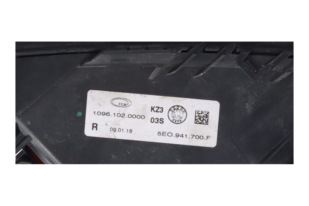 SKODA Octavia 3 generation (2013-2020) Priekšējais labais miglas lukturis 5E0941700F 30401618