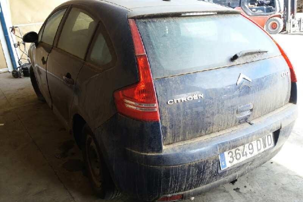 CITROËN C4 1 generation (2004-2011) Левая задняя внутренняя ручка открытия 96435311VD 20192907