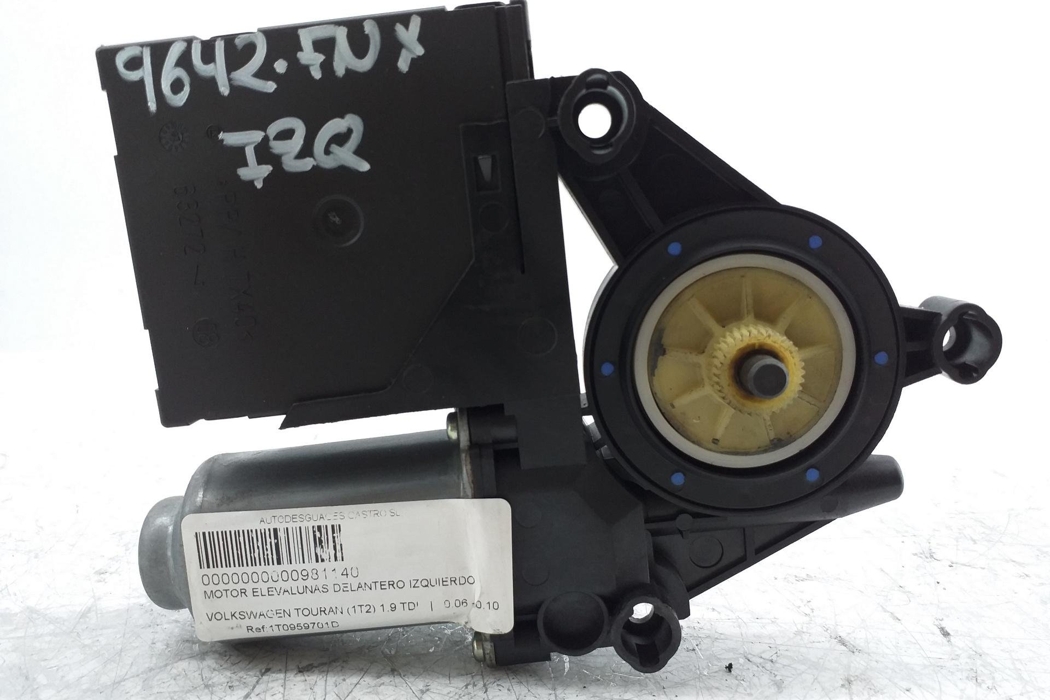 VOLKSWAGEN Touran 1 generation (2003-2015) Мотор регулятора вікна лівої передньої двері 1T0959701D 27320779