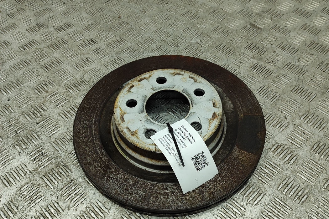BMW Superb 3 generation (2015-2023) Rear Right Brake Disc 6891086 27635643