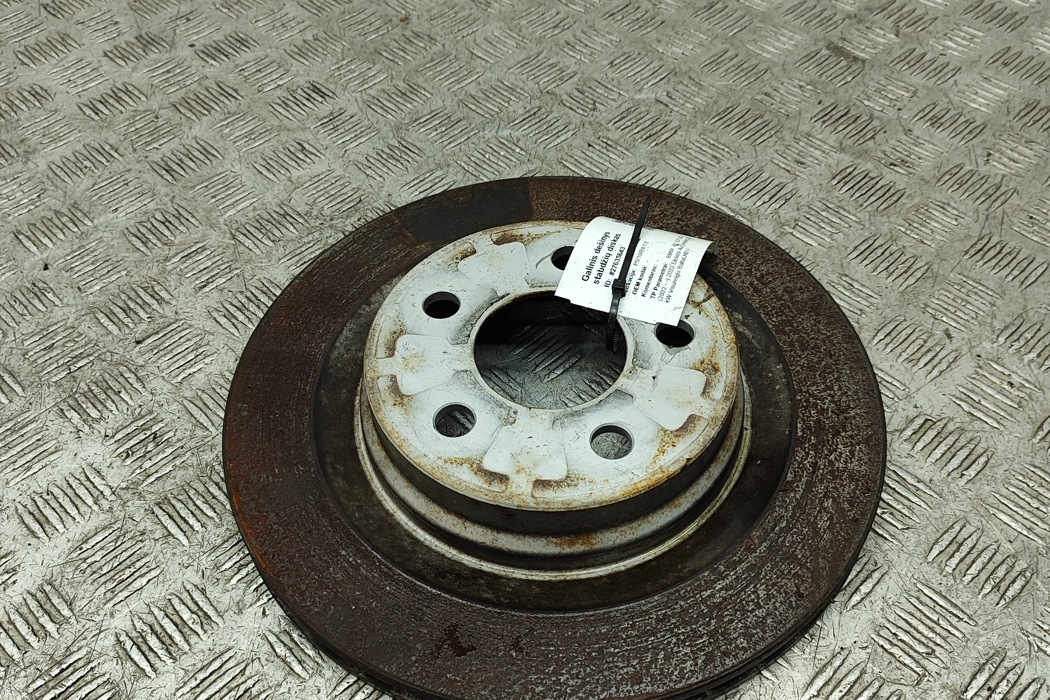 BMW Superb 3 generation (2015-2023) Rear Right Brake Disc 6891086 27635643