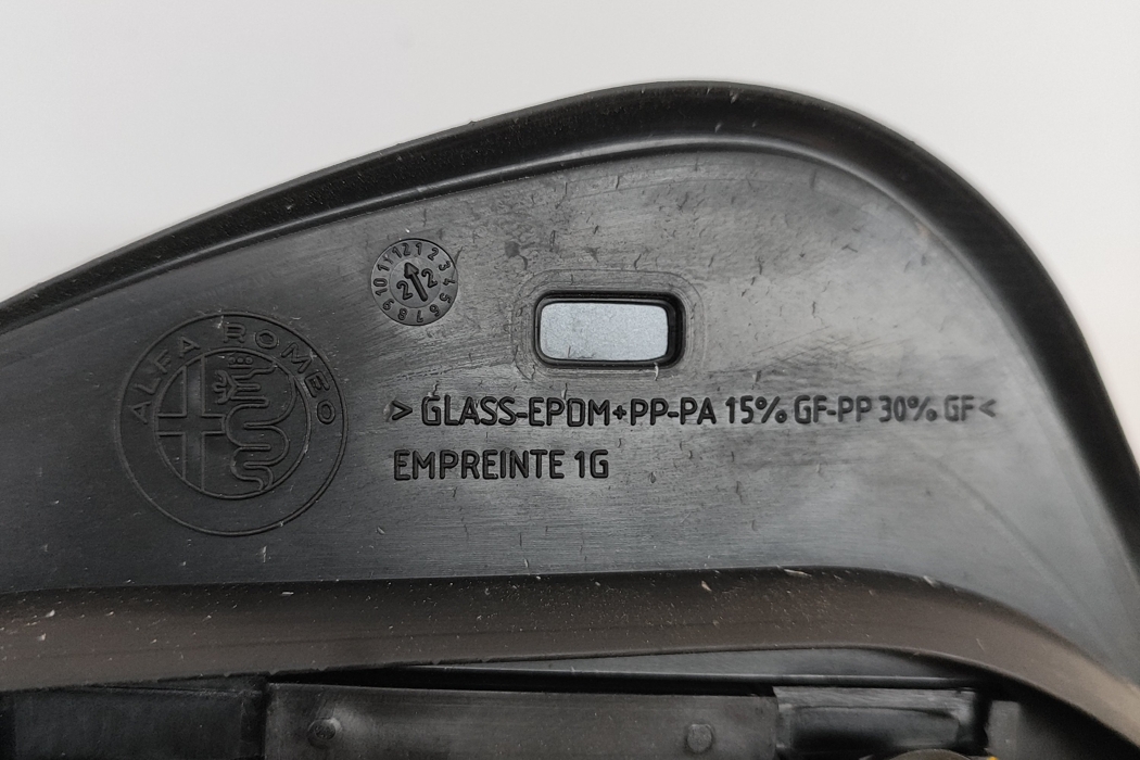 ALFA ROMEO Giulia 2 generation (2015-2024) Rear door left-hand window 50545332 28337992