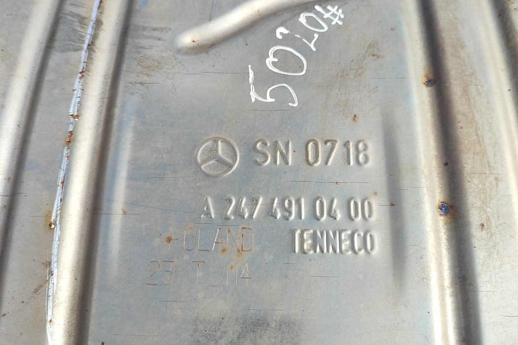 MERCEDES-BENZ CLA-Class C118 (2019-2023) Izpūtējs A2474910400,A2474914400 29506275