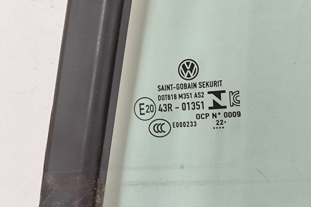 VOLKSWAGEN ID.4 1 generation (2020-2023) Rear door left-hand window 11A845213,43R-01351 31534901