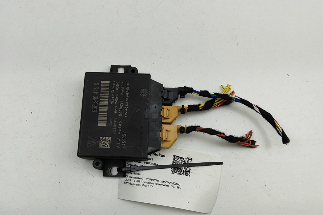 PORSCHE Macan 1 generation (2013-2023) PDC Parking Distance Control Unit 95B919475S 31538553