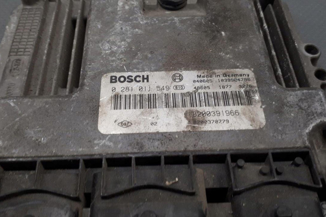 RENAULT Scenic 2 generation (2003-2010) Engine Control Unit ECU 8200391966 30186735