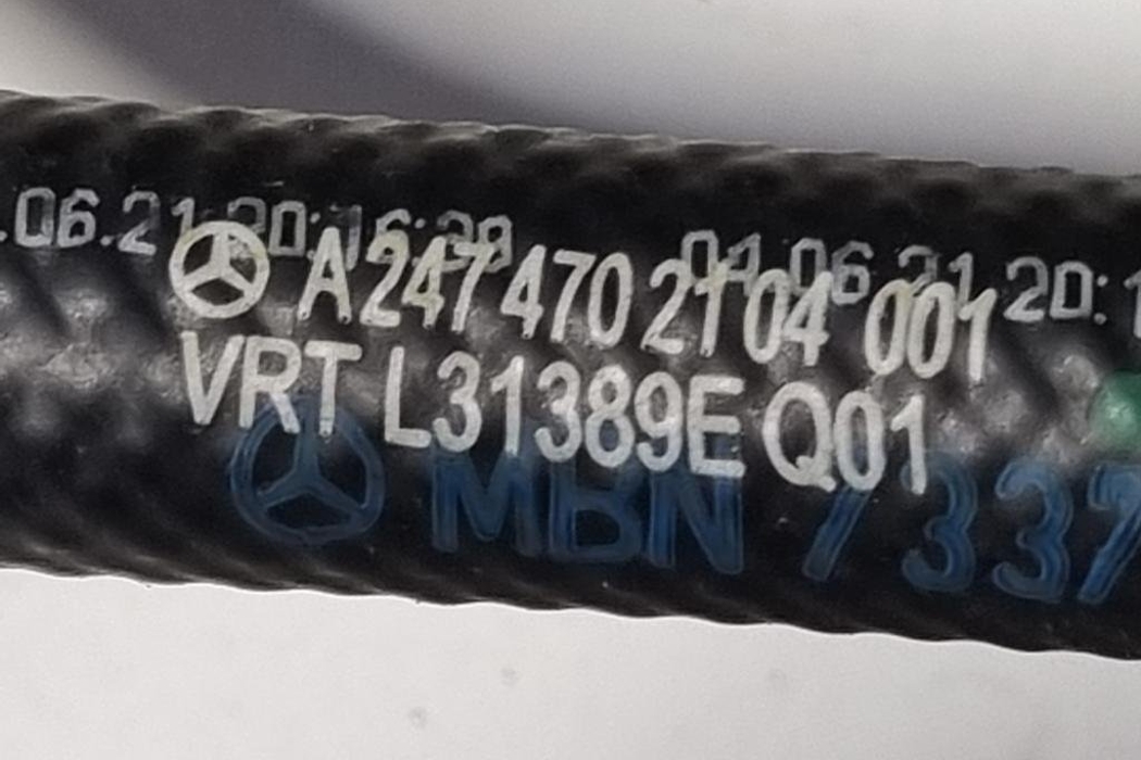 MERCEDES-BENZ B-Class W247 (2018-2023) Другие шланги A2474702104 32106887