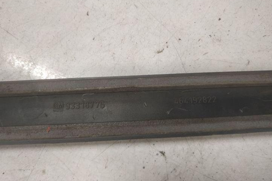 OPEL Meriva 1 generation (2002-2010) Rear Left Door Molding 93318775,464192822 27070015