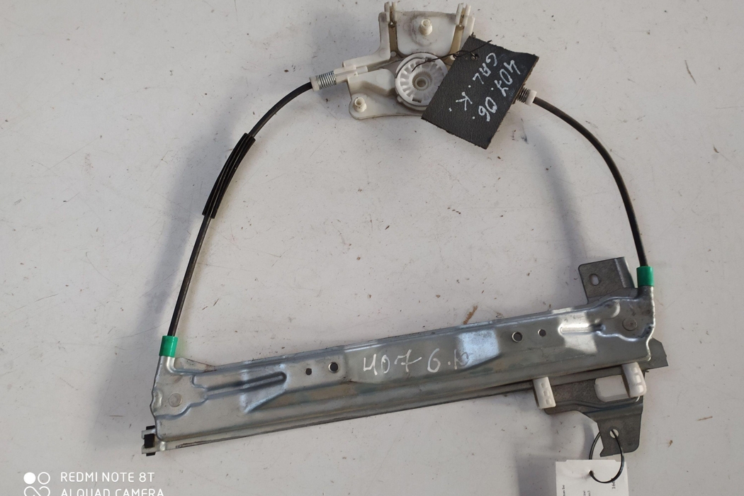 PEUGEOT 407 1 generation (2004-2010) Rear left door window lifter 9644893780 28605769