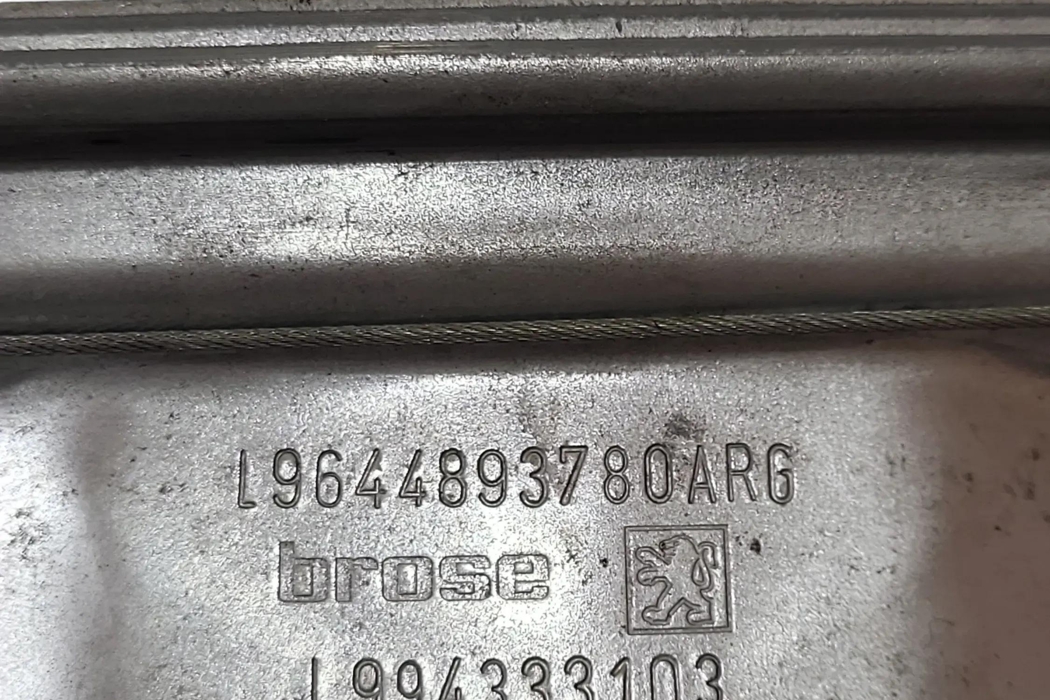 PEUGEOT 307 1 generation (2001-2008) Rear left door window lifter 9644893780 28789897