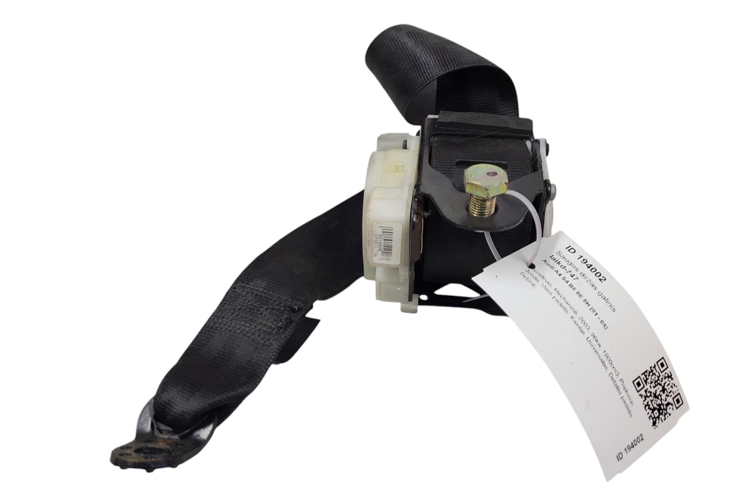 AUDI A6 C5/4B (1997-2004) Rear Right Seatbelt 8E5857805G 29141877