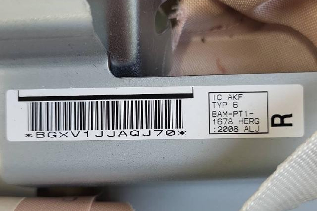 CITROËN C-Crosser 1 generation (2007-2013) Pravý strešný airbag SRS BAMPT11218 32389557