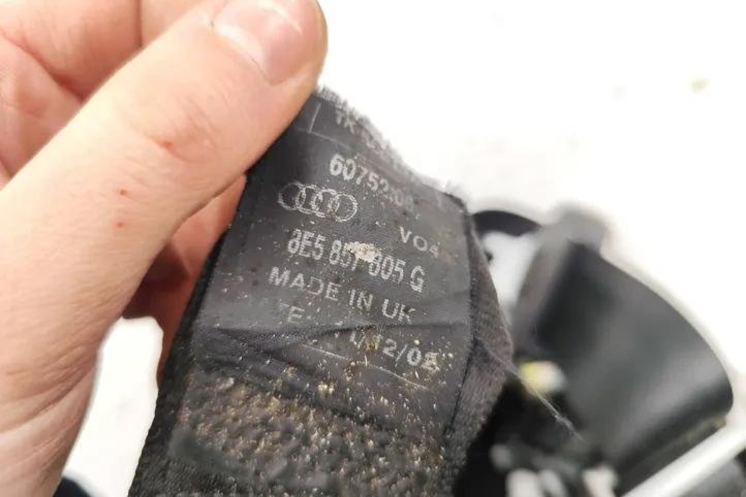 AUDI A4 B6/8E (2000-2005) Rear Right Seatbelt 8E5857805G,6075200 27161905