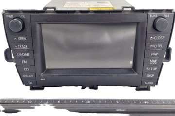 TOYOTA Prius 3 generation (XW30) (2009-2015) Mūzikas atskaņotājs ar Navigāciju / GPS 86120-47400,8612047400,86113-60V830,8611360V830,EA08A06,CQ-HS0870AJ 32061316