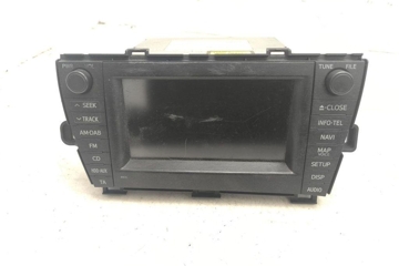 TOYOTA Prius 3 generation (XW30) (2009-2015) Mūzikas atskaņotājs ar Navigāciju / GPS 8612047400 30658462