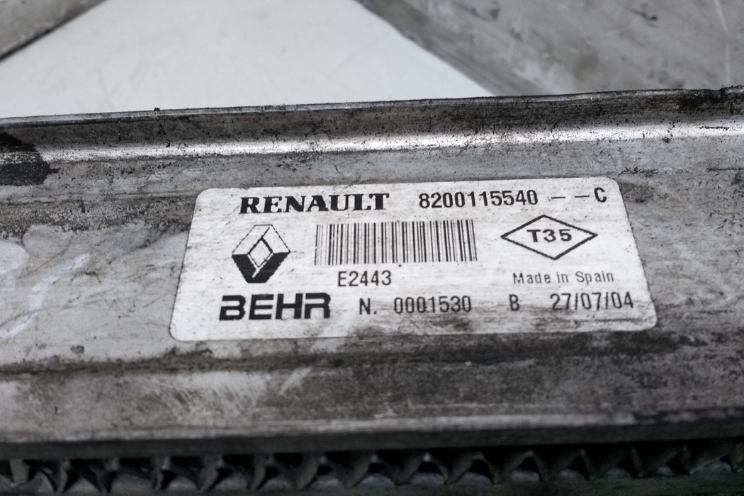 RENAULT Scenic 2 generation (2003-2010) Радиатор интеркулера 8200115540 27584488