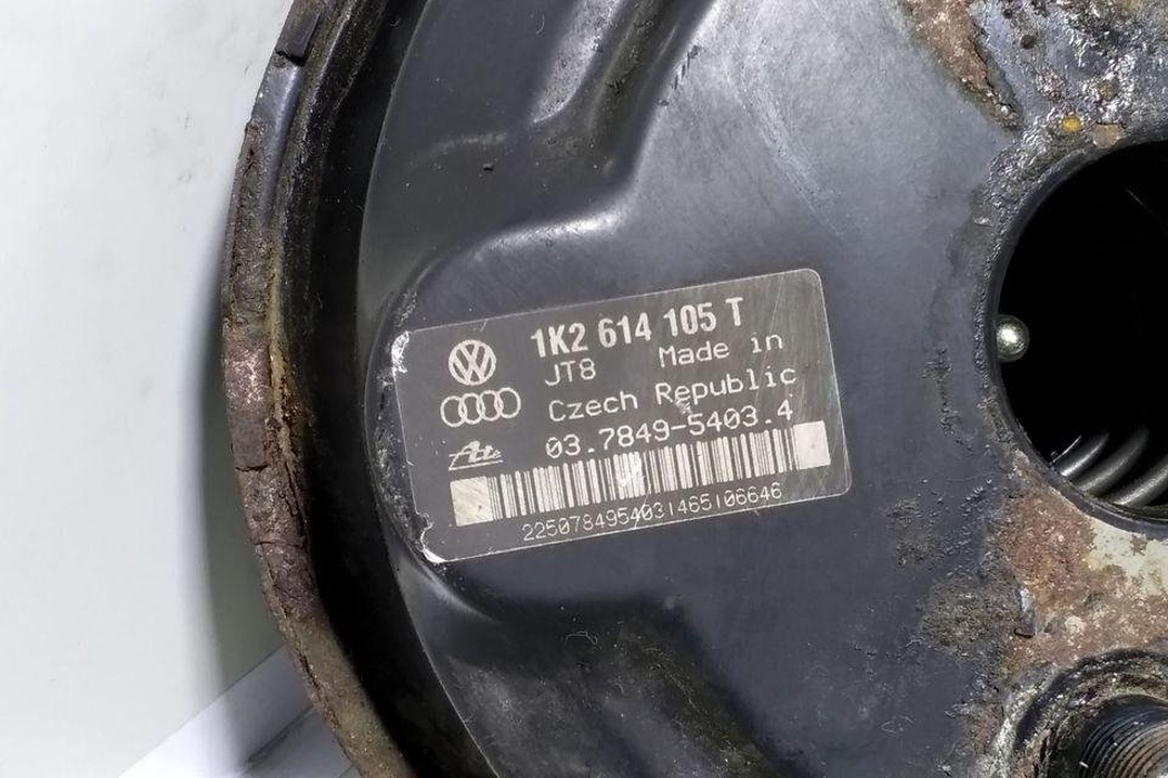 AUDI A3 8P (2003-2013) Bremžu vakuma pastiprinātājs 1K2614105 30824144