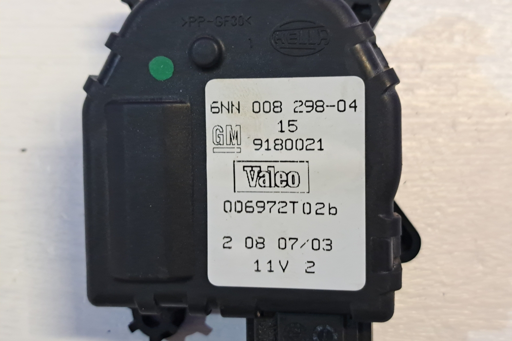SAAB 93 1 generation (1956-1960) Air Conditioner Air Flow Valve Motor 9180021,9180210,13192011,6NN00829804 29047169