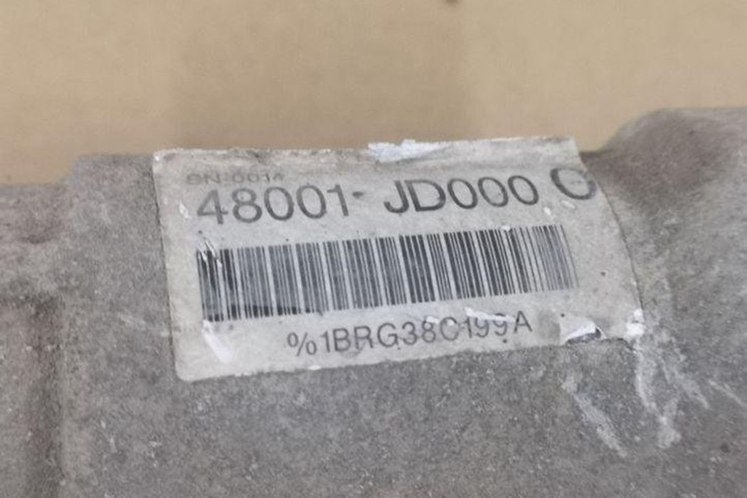 NISSAN Qashqai 1 generation (2007-2014) Steering Rack 48001JD000 26501794