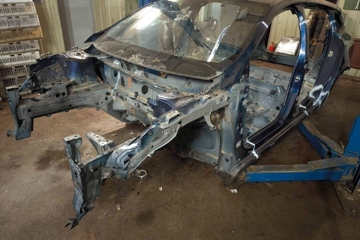 RENAULT Megane 4 generation (2016-2023) Четверть передняя левая 31024145