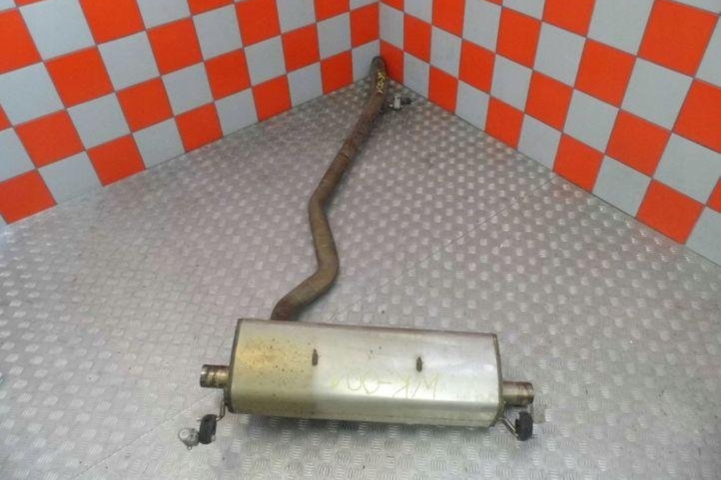 AUDI Q7 4M (2015-2024) Rear Exhaust Muffler 27460036