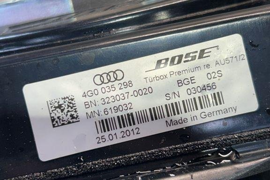 AUDI A6 C6/4F (2004-2011) Subwoofer 4G0035298 32333269