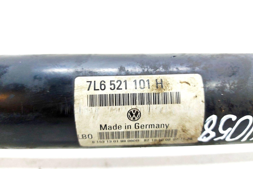 VOLKSWAGEN Touareg 1 generation (2002-2010) Gearbox Short Propshaft 7L6521101H 30142319