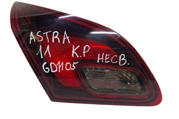OPEL Astra J (2009-2020) Left Side Tailgate Taillight 1090098 30146643
