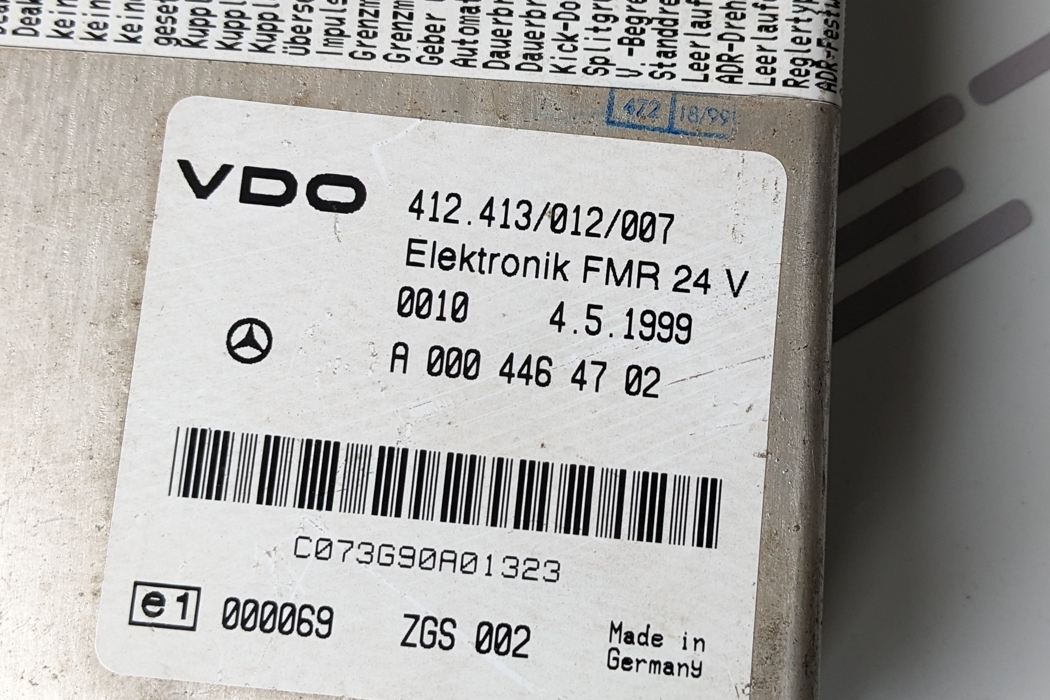 MERCEDES-BENZ ATEGO (1998-2004) Other Control Units 0004464702,A0004464702,412413012007 32099703