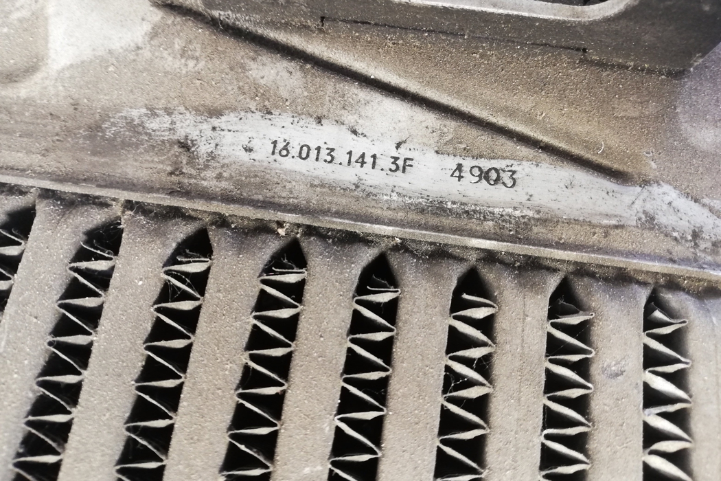 RENAULT Scenic 2 generation (2003-2010) Радиатор интеркулера 8200115540 13322672
