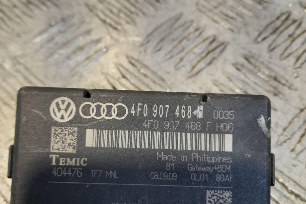 AUDI A6 C6/4F (2004-2011) Comfort Control Unit 04476,4F0907468M 29714807