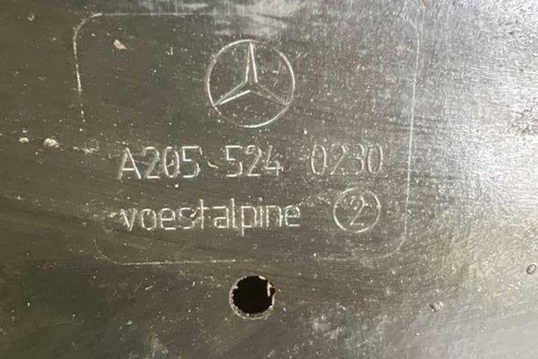MERCEDES-BENZ C-Class W205/S205/C205 (2014-2023) Dzinēja apakšas aizsargs/panna A2055240230 31947286
