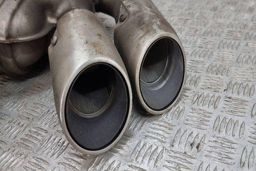 PORSCHE Macan 1 generation (2013-2023) Rear Exhaust Muffler 32296386