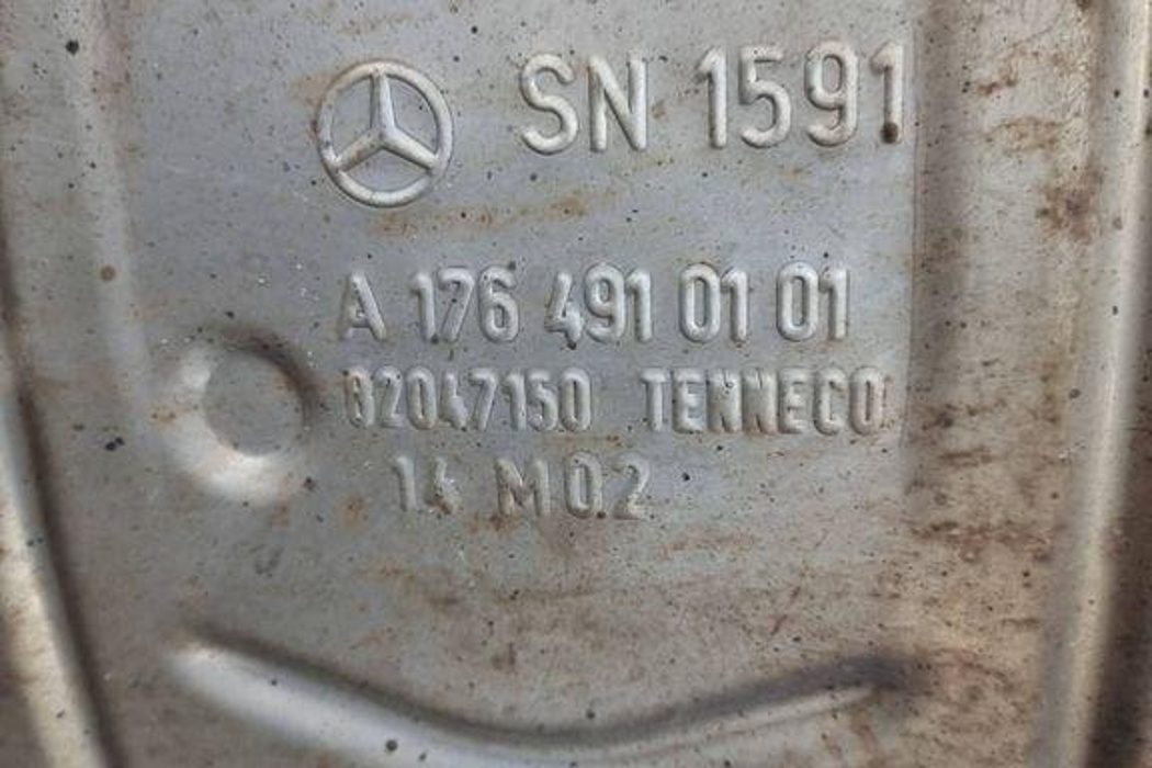 MERCEDES-BENZ A-Class W176 (2012-2018) Rear Exhaust Muffler A1764910101 32298459